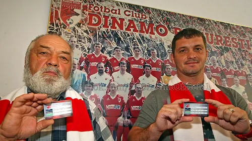 Gest superb făcut de conducerea lui Dinamo: Abonamente pe viață pentru familia 