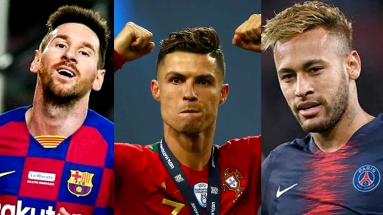 Messi, cel mai bine plătit fotbalist al planetei. Cât câștigă argentinianul alături de Cristiano Ronaldo și Neymar