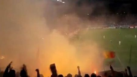 SUPER VIDEO** din peluza "câinilor"! Momentul în care dinamoviștii și-au umilit rivalii din Ghencea