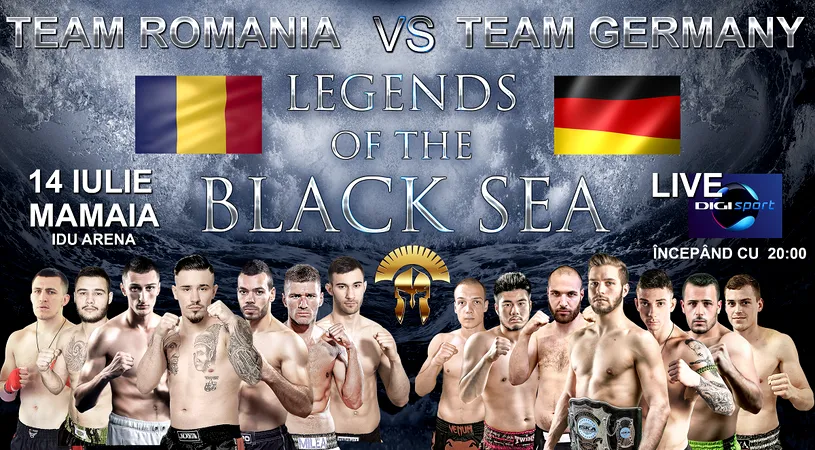 Blitzkrieg la Mamaia! Romania vs Germania la kickboxing - 14 iulie, ora 20:00. Unde poate fi urmărit evenimentul