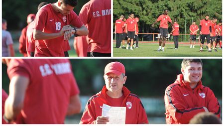 GALERIE FOTO: Operațiunea "Comando Dinamo" a început! Mulțescu și-a scos jucătorii cu noaptea în cap la antrenament