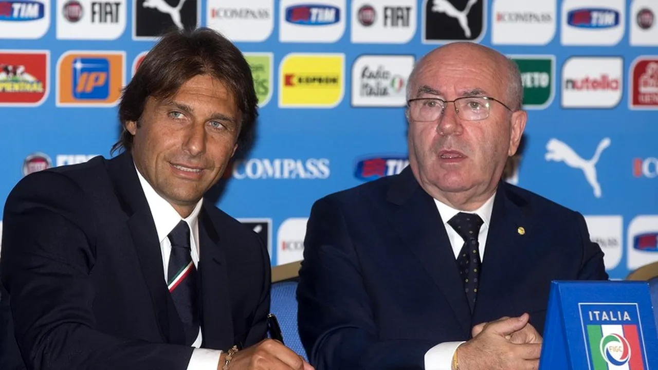 Antonio Conte a fost prezentat oficial ca selecționer al Italei: 