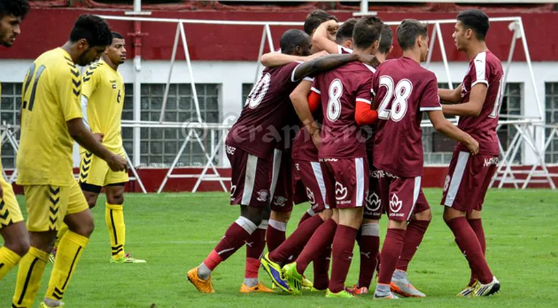 FC Rapid,** doar egal cu echipa din Emiratele Arabe Unite în meciul de prezentare 