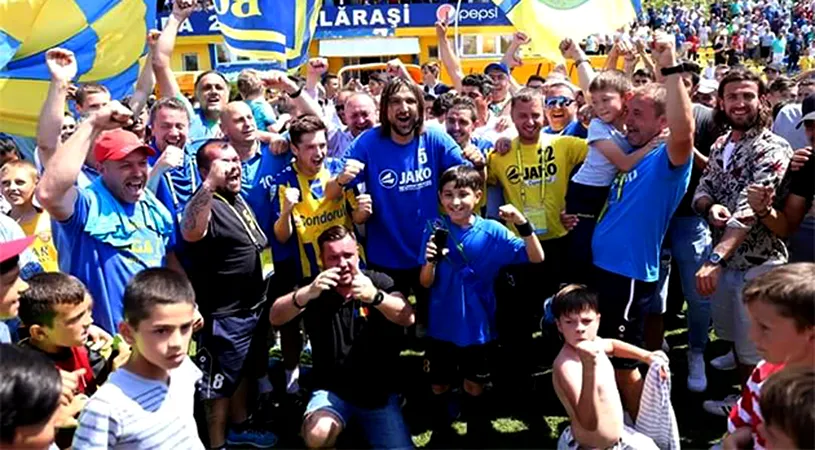 Dunărea Călărași a obținut promovarea istorică în Liga 1!** Trupa lui Dan Alexa a avut nevoie de un șoc la pauză pentru a reintra în jocul cu Ripensia. Cronica meciului 