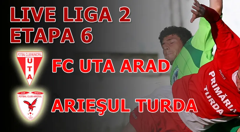 A înviat UTA!** 4-1 cu Arieșul!