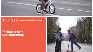 Hai în "BICICLEȘTI"! ProSport și Gândul te invită duminică de la 11:00, pe Kiseleff pentru mișcare curată