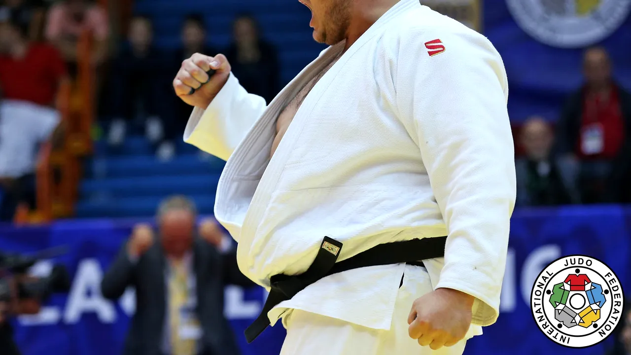 Judoka Daniel Natea, medalie de argint la Openul European de la Belgrad