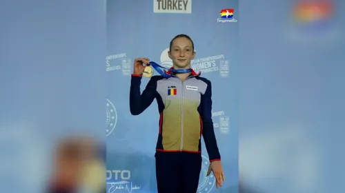 Ana Bărbosu, performanță incredibilă la Campionatele Europene de junioare! A luat medalie de aur la toate aparatele