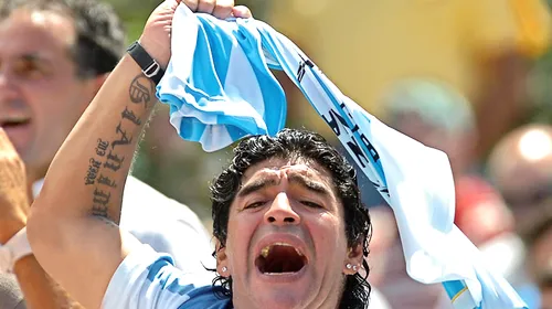 Nu e o glumă! Maradona este noul selecționer al Argentinei!