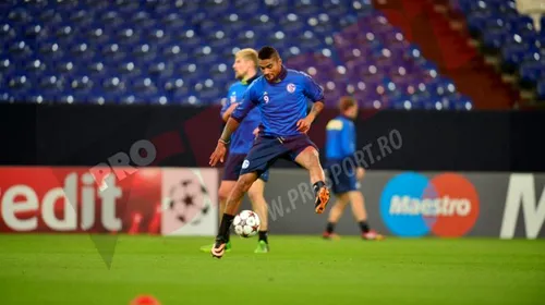 FOTO – Jucătorii lui Schalke au susținut antrenamentul oficial înainte de partida cu Steaua