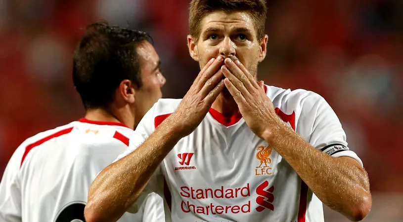 FOTO | Steven Gerrard a pus mâna pe un Oscar în Los Angeles