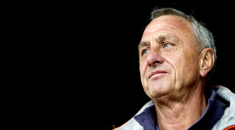 Veste șocantă pentru lumea fotbalului. Johan Cruyff are cancer pulmonar
