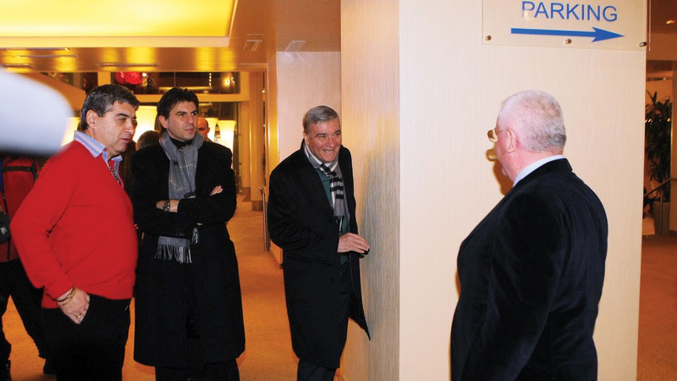 Cu "nașul" la etajul 13!