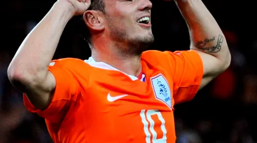 Sneijder: „Dansăm după finală, nu acum”