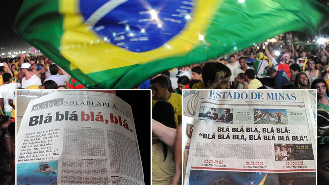 "Bla, bla, bla, bla"... Pentru că doar fotbalul contează. Cum a ales să prefațeze finala Cupei Braziliei o publicație sud-americană | FOTO