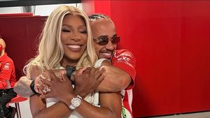 Lewis Hamilton a luat-o în brațe pe Serena Williams: „Suntem foarte apropiați”