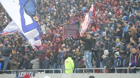 Atac din interiorul clubului: Steaua nu are suporteri, are "ultrași și cetățeni". 14.000 de oameni au umplut primul inel la partida cu Astra 