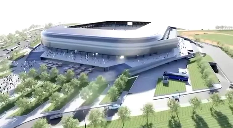 Construcția de 100.000.000 de euro, blocată cu 10 minute înainte de expirarea termenului legal de contestație! Ce se întâmplă acum cu stadionul SF de la o oră de București