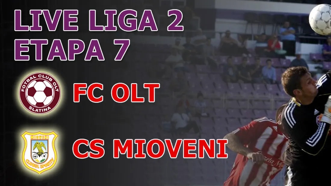 FC Olt - CS Mioveni 1-1!** Pasăre smulge egalul în minutul 90