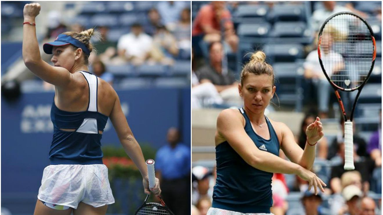 Simona Halep a obținut cu multă suferință calificarea în optimi la US Open: "Mi-am simțit spatele blocat!" | FOTO