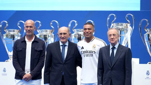 Ce s-a întâmplat cu conflictul dintre Florentino Perez și Zinedine Zidane, după prezentarea lui Kylian Mbappe!