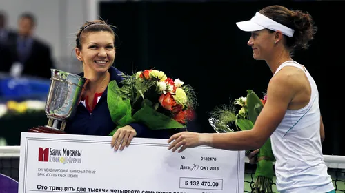 Simona Halep, locul 39 în clasamentul câștigurilor jucătoarelor de tenis din toate timpurile