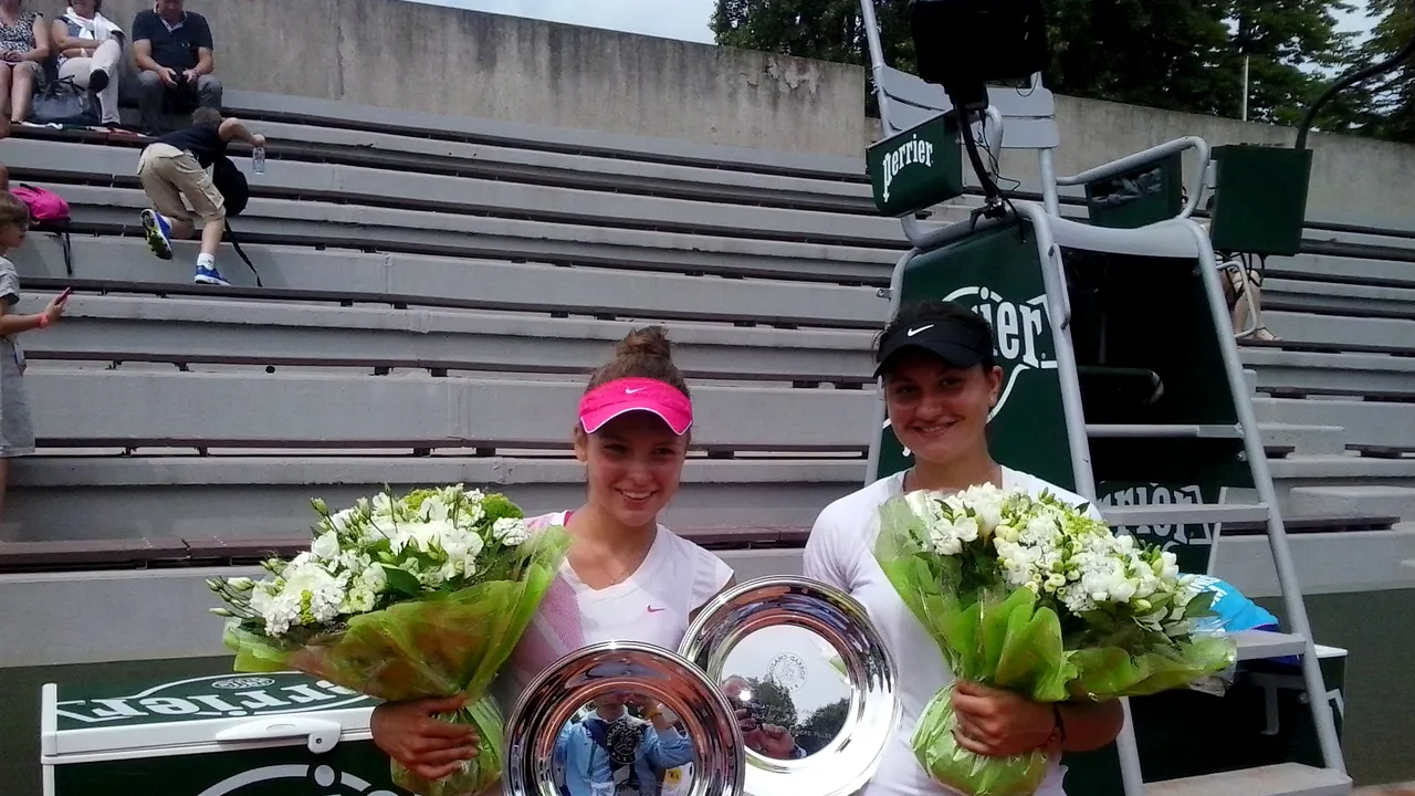 Start perfect de 7 iunie la Roland Garros pentru România. Ioana Roșca și Ioana Ducu au câștigat turneul de dublu de la junioare