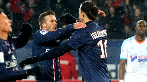 Din nou IBRA Show la Paris!** PSG – Marseille 2-0. VIDEO Dubla lui Ibrahimovic