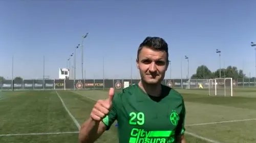 Constantin Budescu, pregătit să debuteze la FCSB: „E slim-fit! Abia așteaptă să joace!”