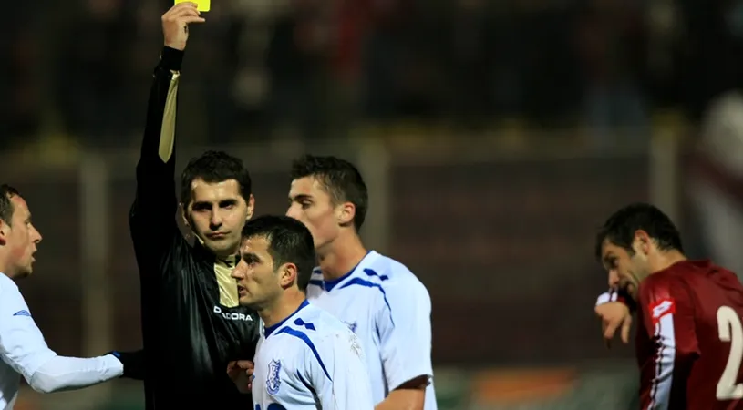 Deși a fost extras din urnă,** Robert Dumitru nu va arbitra Rapid-Iași