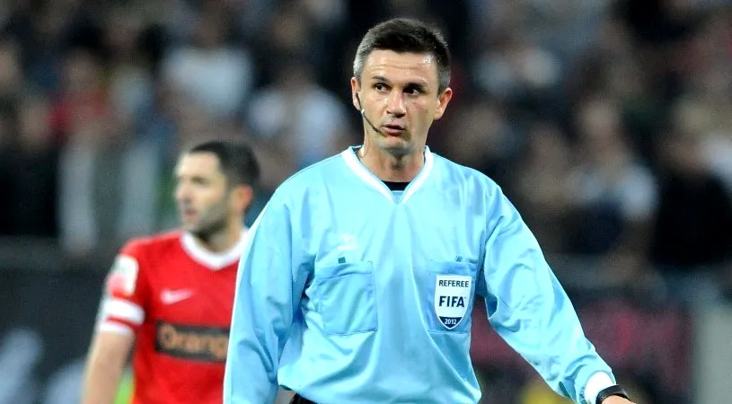 Cristian Balaj va arbitra partida Esbjerg - Standard Liege din Europa League