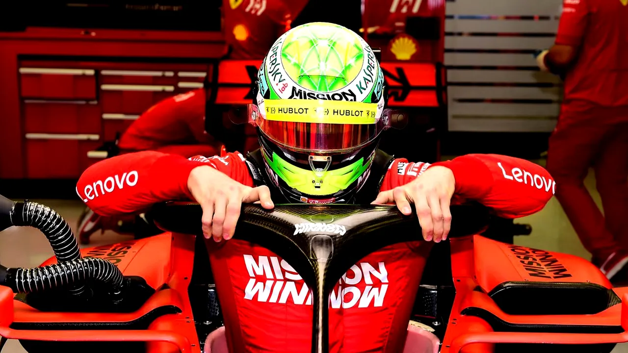 Un nou Schumacher bate la porțile F1. Mick a urcat în premieră la bordul monopostului Ferrari și s-a descurcat de minune în testele din Bahrain
