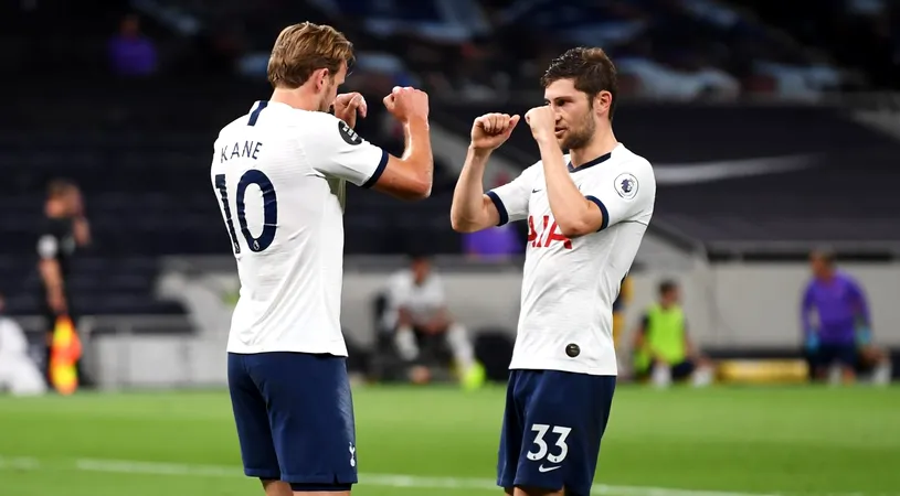 „Iubesc mult echipa asta, am iubit-o mereu!” Harry Kane s-a întors și a reușit primul gol pentru Tottenham în 2020, la meciul 200 în Premier League! Reacția lui Mourinho | VIDEO