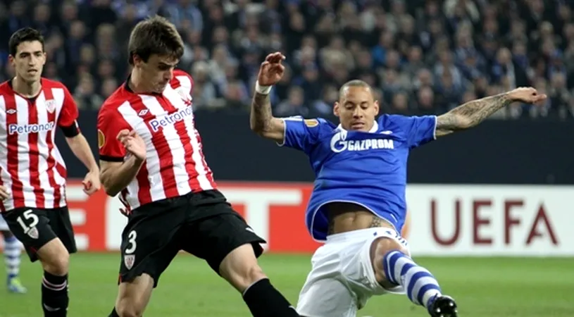 FOTO Fotbal la linia erotică!** Protestul cu bulină roșie de la Schalke - Athletic Bilbao!