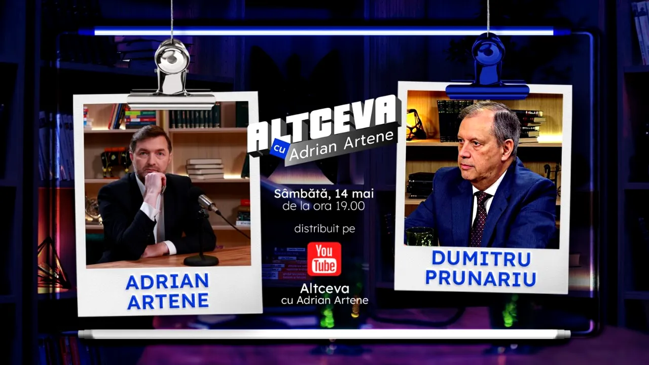 Dumitru Prunariu este invitat la podcastul ALTCEVA cu Adrian Artene în ziua în care se împlinesc 41 de ani de la primul său zbor în spațiu