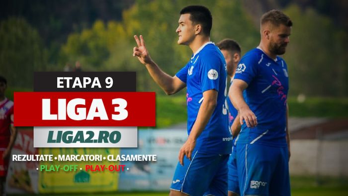 Liga 3 | Rezultatele ultimei etape din play-off și penultimei din play-out. Șoimii Lipova va juca baraj de promovare, Seria a 2-a își știe campioana