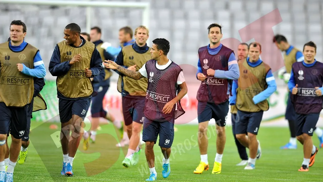 FOTO - Juande Ramos a condus antrenamentul oficial pe Cluj Arena