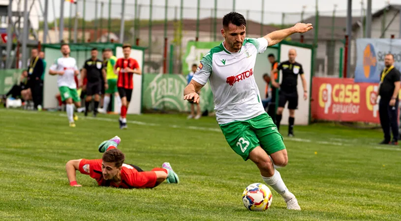 VIDEO | Dragan Paulevici a marcat golul etapei în Liga 2, la jocul dintre Dumbrăvița și Reșița. Atacantul inginer IT explică modul în care a înscris aproape de la centrul terenului