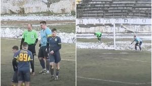 Portarul care a ratat transferul la FCSB a ajuns în Liga 3, cu multe kilograme în plus! Depresia l-a transformat dureros de grav | VIDEO