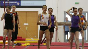 Gimnastele vor  să impresioneze la Constanța