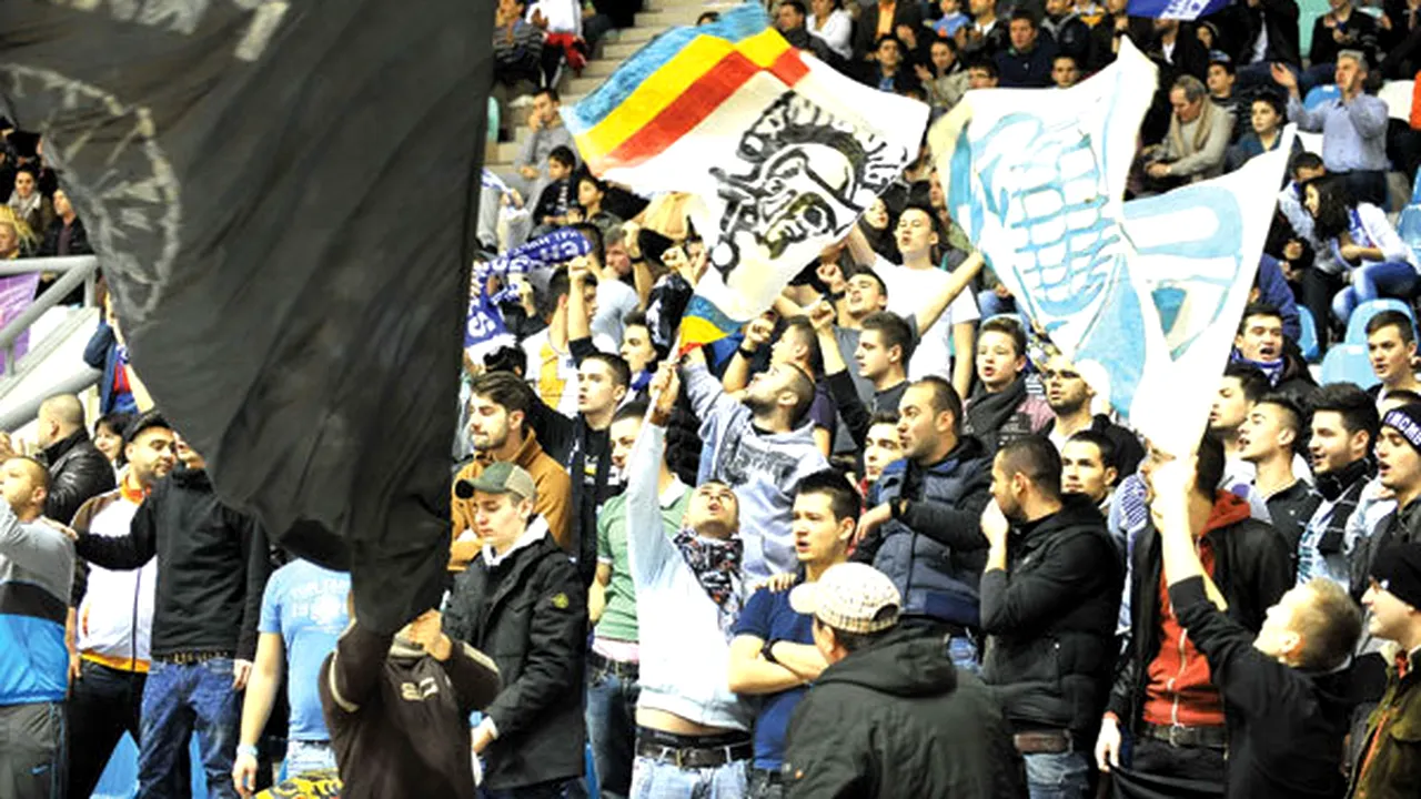 O sală renaște spiritul Craiovei:** fanii olteni ard de dorul fotbalului și se consolează cu meciurile de handbal și baschet