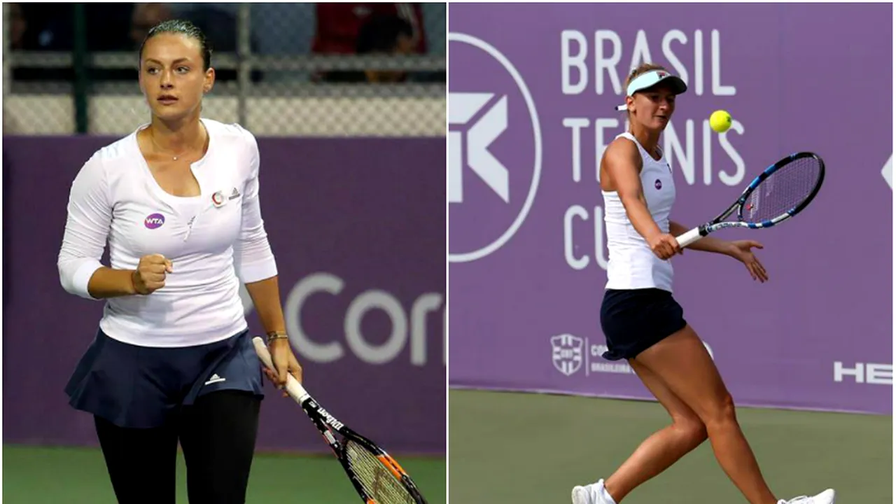 Turneu de vis la Florianopolis! Ana Bogdan și Irina Begu s-au calificat în semifinale după două victorii fulger
