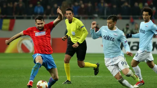 Slovenul Slavko Vincic va arbitra meciul Lazio – FCSB, din șaisprezecimile Ligii Europa