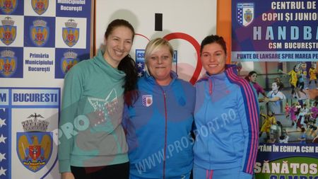 Oana Manea și Talida Tolnai, prezentate oficial la CSM București: "Suntem la început de drum"