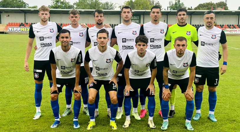 FC Bihor s-a distrat în primul amical al verii, în Ungaria, contra unor maghiari amatori! Orădenii se laudă cu debutul unui portar de 14 ani și s-au despărțit de încă doi jucători