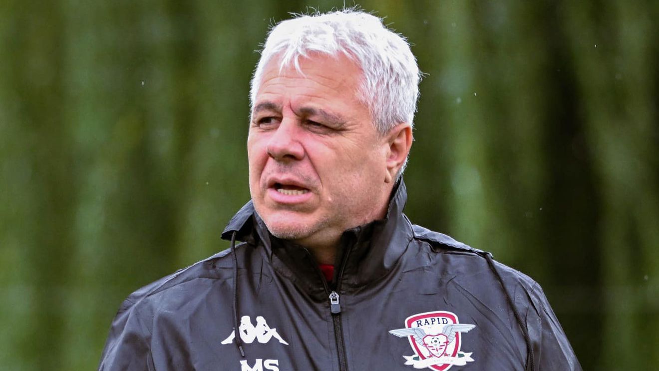 Ce s-a întâmplat pe teren imediat după Unirea Slobozia - Rapid București! Marius Șumudică s-a băgat în mijlocul fotbaliștilor și s-a dezlănțuit
