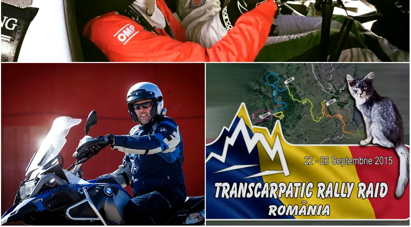 Roxana Ciuhulescu participă alături de Marco Tempestini la Transcarpatic Rally Raid. Matei Albulescu va concura pe un BMW R1200GS Adventure
