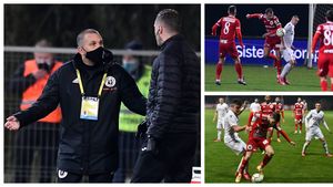 Costel Enache: ”Defensiv suntem vulnerabili. Pe partea ofensivă e prea puțin. Suntem greoi.” Concluziile antrenorului lui ”U” Cluj după a doua înfrângere consecutivă, acum cu Rapid