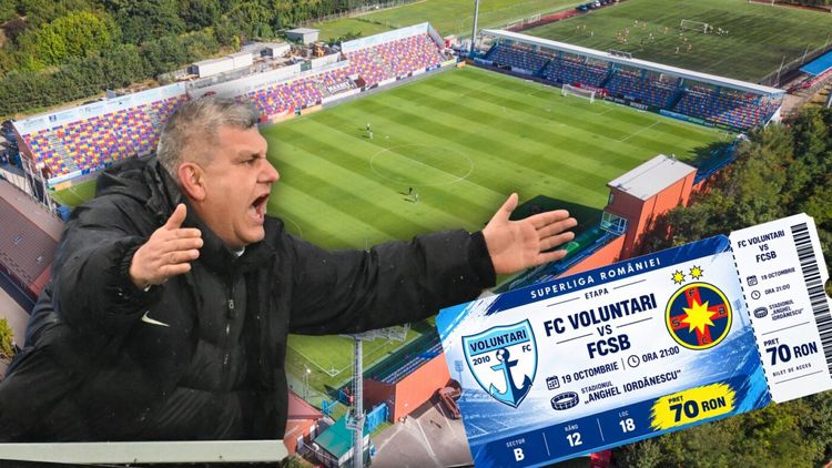 FC Voluntari încalcă decizia FRF înaintea meciului cu FCSB? De ce prețul biletelor a explodat pentru suporterii oaspeți. EXCLUSIV