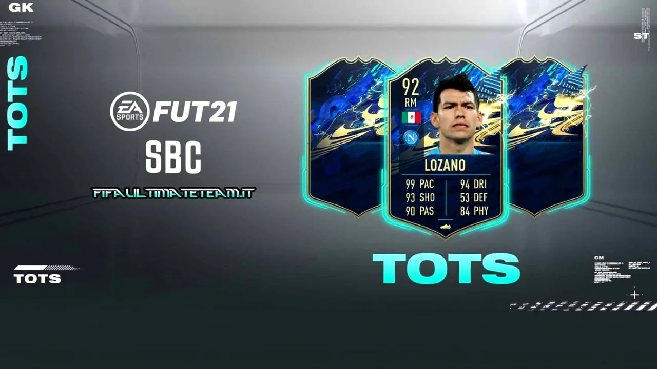 Hirving Lozano în FIFA 21! Un card ce poate fi util oricărei echipei de Ultimate Team